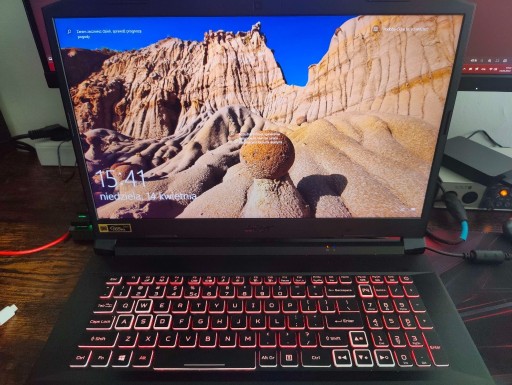 Zdjęcie oferty: Laptop Acer Nitro AN517-41 (5800H/3070/32GBRAM)
