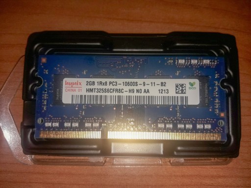 Zdjęcie oferty: Pamięć RAM SODIMM DDR3 2GB Hynix