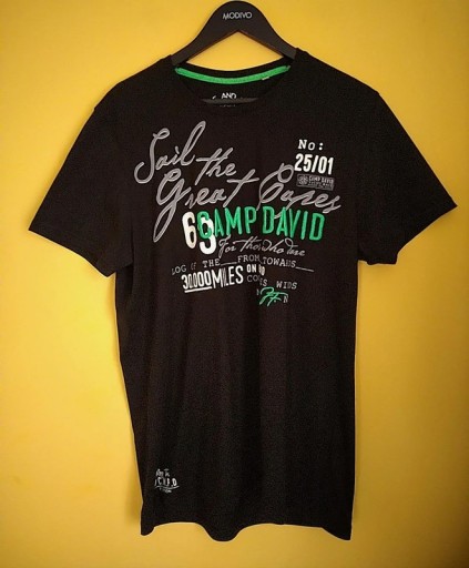 Zdjęcie oferty: Koszulka t-shirt męski Camp David, L,100 % bawełna