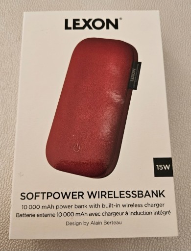 Zdjęcie oferty: Powerbank LEXON Softpower 10000 mAh 15W