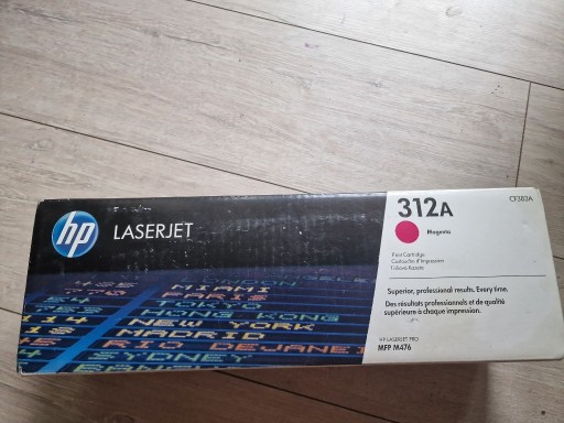 Zdjęcie oferty: tusz do drukarki czerwony  312A HP