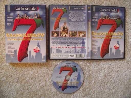 Zdjęcie oferty: 7 KRASNOLUDKÓW ,super komedia (DVD), 