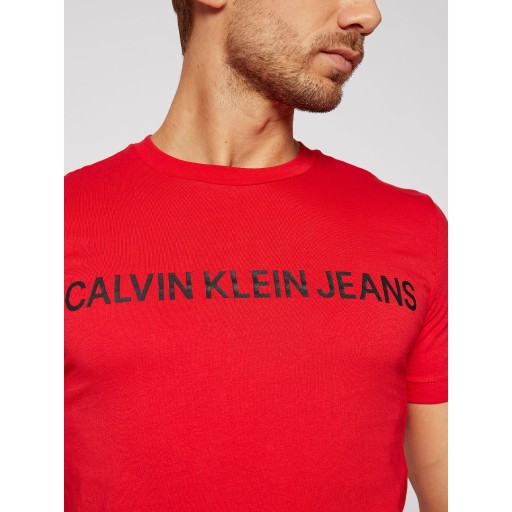 Zdjęcie oferty: T-shirt CALVIN KLEIN JEANS Czerwony