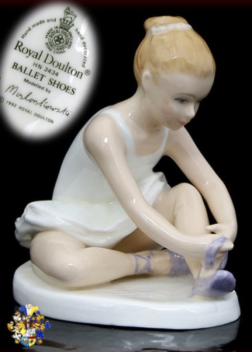 Zdjęcie oferty: Royal Doulton Baletki figurka sygnowana 10 cm