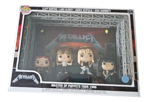 Zdjęcie oferty: Funko pop metallica puppetsTour1986 kolekcjonerska