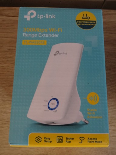 Zdjęcie oferty: WZMACNIACZ SIECI WI-FI __ TP - LINK TL- WA850RE