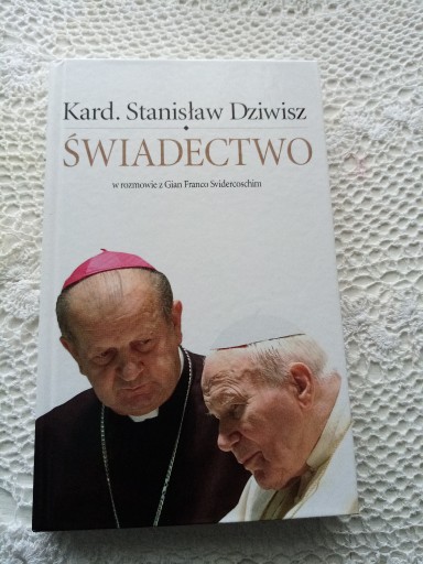 Zdjęcie oferty: Świadectwo  Kard. Stanisław Dziwisz