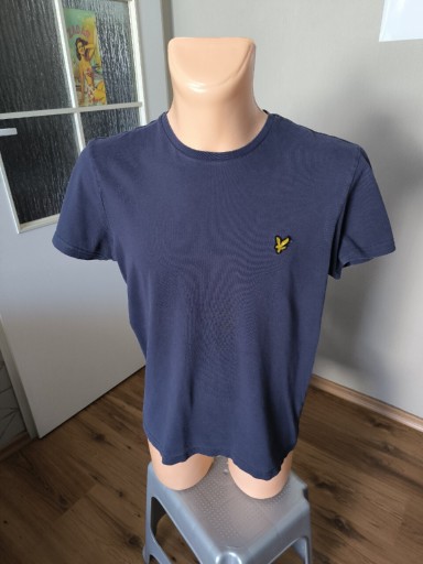 Zdjęcie oferty: Lyle & Scott t-shirt męski M granatowy 