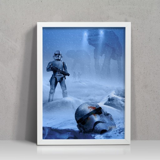 Zdjęcie oferty: Star Wars - Damn rebels  grafika format A3