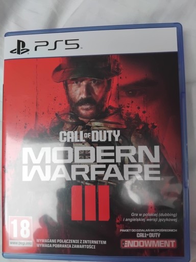 Zdjęcie oferty: Call od Duty MW3 PS5 