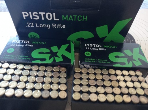 Zdjęcie oferty: Łuski 22 LR 500 szt. w pudełkach SK Pistol Match 