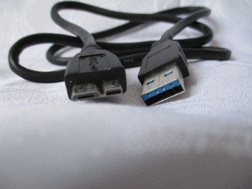 Zdjęcie oferty: Kabel do dysku zewnętrznego USB 3.0 - Długość 0,3m