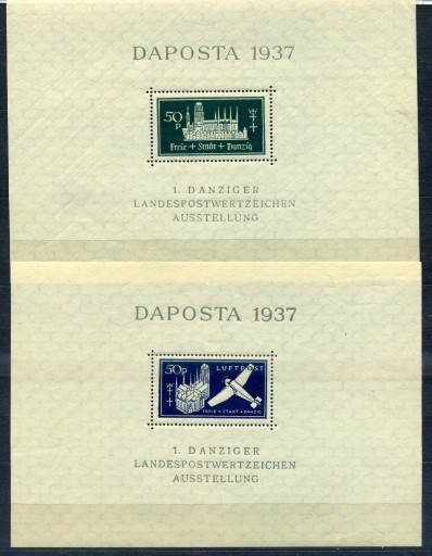 Zdjęcie oferty: Daposta 1937 WM Ggańsk 2 bloki