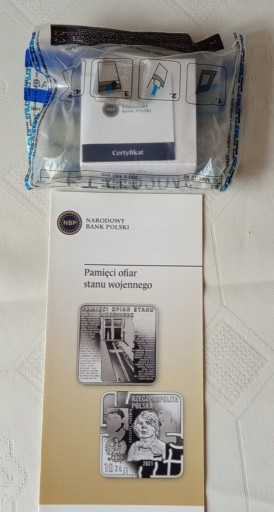 Zdjęcie oferty: 10 zł - Pamięci Ofiar Stanu Wojennego - 2021+folder
