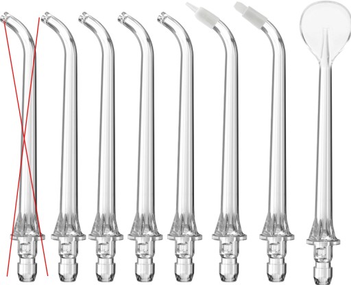 Zdjęcie oferty: 7 sztuk dysz akcesoriów do irygatora jamy ustnej HP01