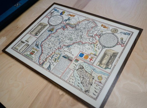 Zdjęcie oferty: Stara Mapa Cumberland, England Henry Clifford