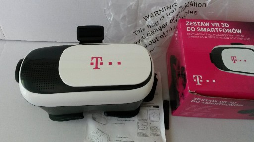 Zdjęcie oferty: Gogle okulary VR 3D do smartfona T-Mobile