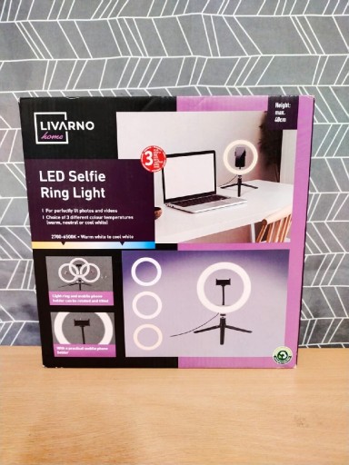 Zdjęcie oferty: Lampa Pierścieniowa LED Do Selfie 