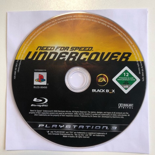 Zdjęcie oferty: Need for Speed Undercover PS3