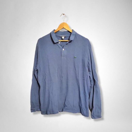 Zdjęcie oferty: Koszulka t-z długim rękawem Lacoste błękitna XL