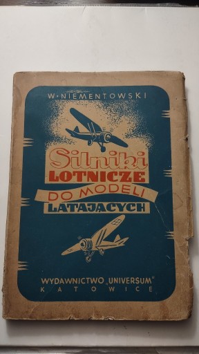 Zdjęcie oferty: Książka, silniki lotnicze do modeli