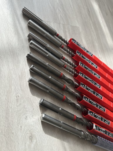 Zdjęcie oferty: ZESTAW Z 9 WIERTL UDAROWYCH HILTI 12 18 22 24