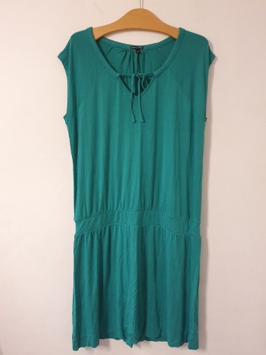 Zdjęcie oferty: Emeraldowa sukienka Mark & Spencer r. 16(UK) - L/X