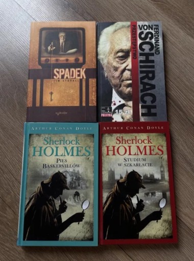 Zdjęcie oferty: Zestaw książki kryminały sherlock holmes