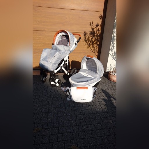 Zdjęcie oferty: Wózek gondola + spacerówka Coletto Florino Carbon