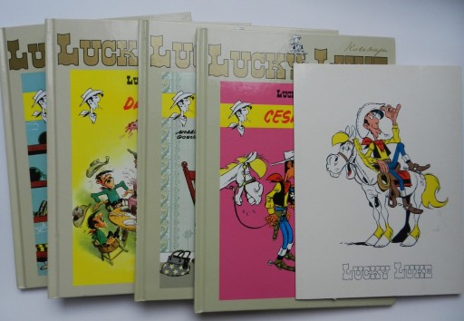 Zdjęcie oferty: Lucky Luke: 4 komiksy w twardej oprawie