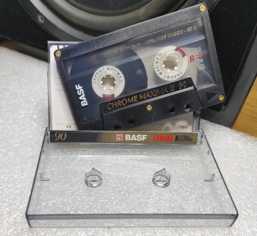 Zdjęcie oferty: Kaseta magnetofonowa BASF Chrome Maxima II 90 