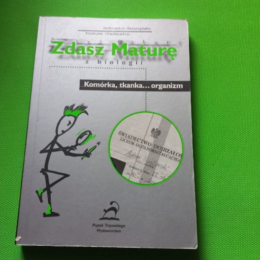 Zdjęcie oferty: Zdasz maturę  z biologii  M.Dudkiewicz-Swierczynsk