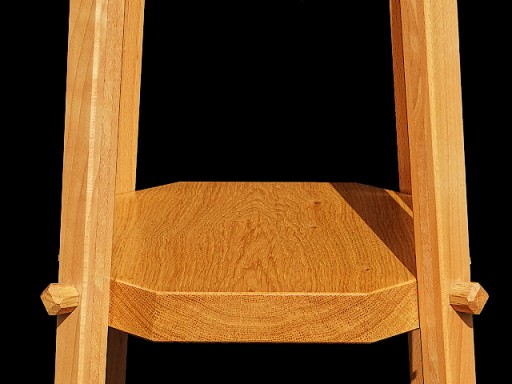 Zdjęcie oferty: Kwietnik bukowo dębowy 107,5cm -lite drewno