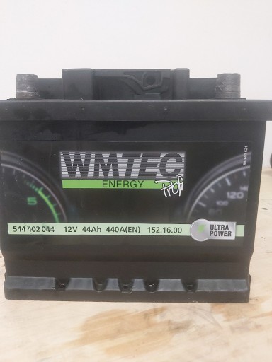 Zdjęcie oferty: Akumulator 12V 44Ah  WMTEC  440A (EN) 