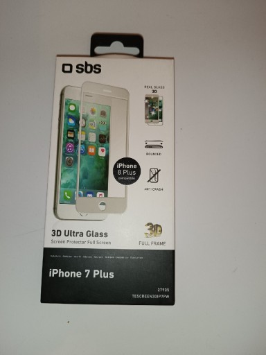 Zdjęcie oferty: Szkło hartowane 3D Ultra glass iPhone 7 Plus 