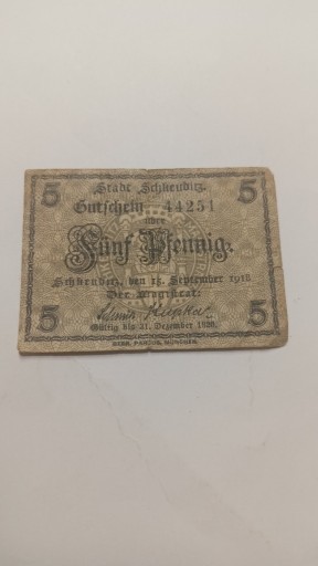 Zdjęcie oferty: 5 Pfennig 1918 rok Niemcy 