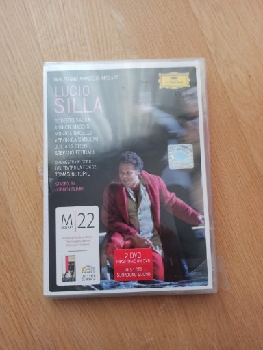 Zdjęcie oferty: Mozart: Lucio Silla DVD