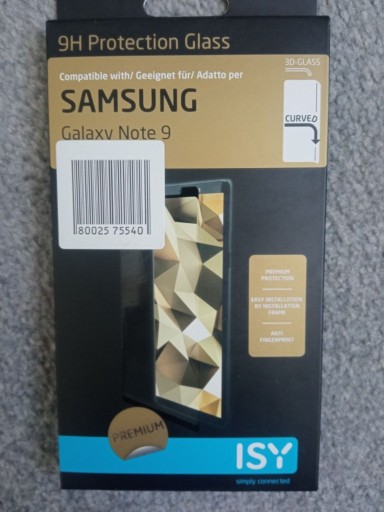 Zdjęcie oferty: Szkło hartowane do Samsung Galaxy Note 9 z ramka