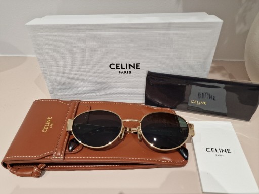 Zdjęcie oferty: Nowe okulary Celine green HIT 2024