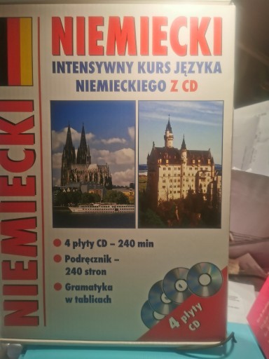 Zdjęcie oferty: INTENSYWNY KURS JĘZYKA NIEMIECKIEGO 4 CD NOWY!!!!!