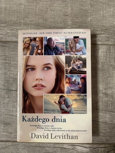 Zdjęcie oferty: Książka Każdego dnia - David Levithan