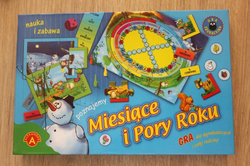 Zdjęcie oferty: gra edukacyjna "Miesiące i pory roku" Alexander