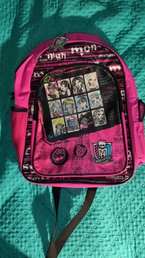 Zdjęcie oferty: Plecak dziecięcy dziewczęcy różowy Monster High