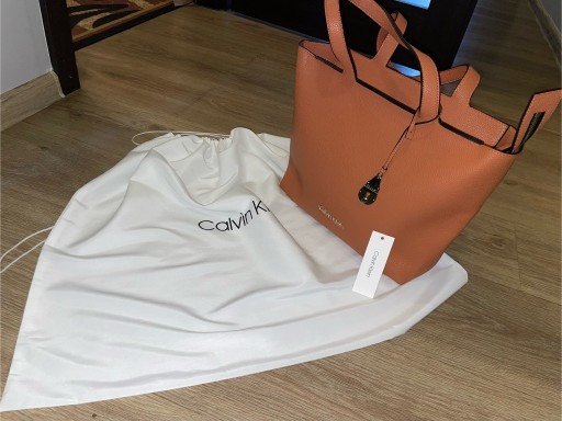 Torebka Calvin Klein Neat Shopper MD P oniawy Bramura Kup teraz na Allegro Lokalnie