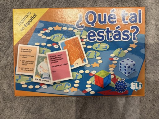 Gra QUE TAL ESTAS do nauki języka hiszpańskiego | Katowice | Kup teraz ...
