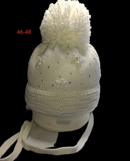 Zdjęcie oferty: Zimowa czapka dla dziewczynki Barbaras 46-48