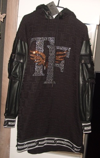 Zdjęcie oferty: T.A.T.U _Płaszczyk _Sukienka lub Tunika_ kaptur cyrkonie r. L /XL