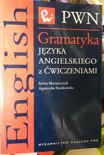 Zdjęcie oferty: Gramatyka języka angielskiego z ćwiczeniami pwn