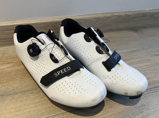 Zdjęcie oferty: Buty rowerowe szosowe SPD z zapięciem typu BOA 28cm - SPEED - jak nowe