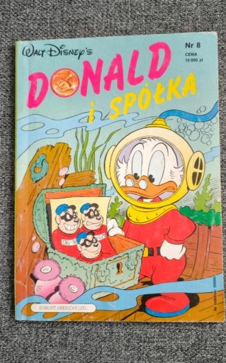 Zdjęcie oferty: Donald i spółka nr 8 z 1991 r. komiks dla dzieci